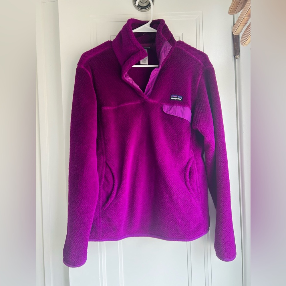 Patagonia Retool Snap T Fleece Purple Small